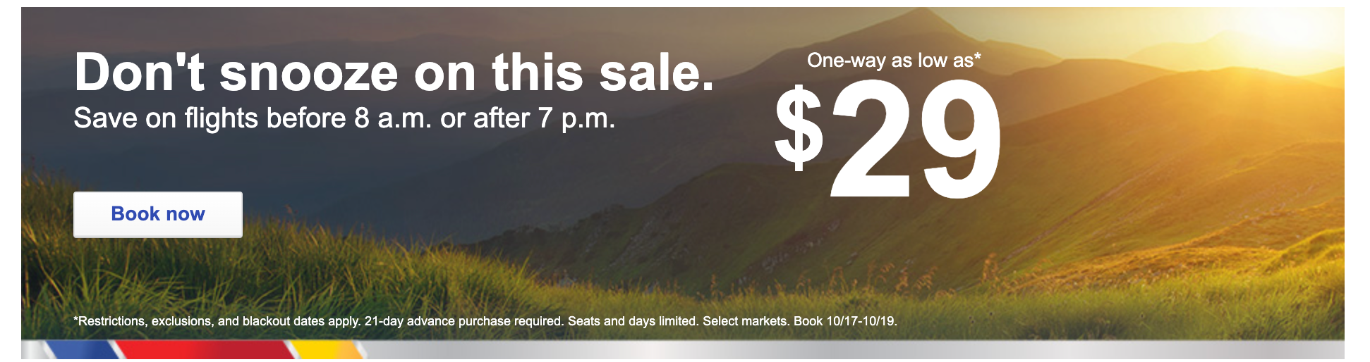 You are currently viewing Southwest sale: One-way flights for $29