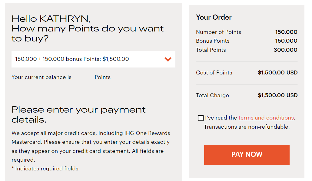 You are currently viewing Should you buy IHG points or transfer rewards from Chase?
