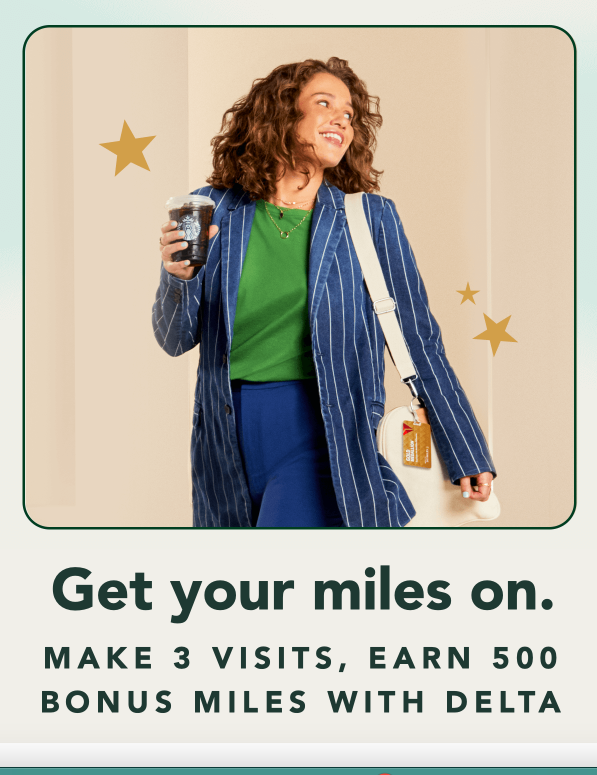 Read more about the article Earn up to 500 bonus Delta SkyMiles with this Starbucks offer
