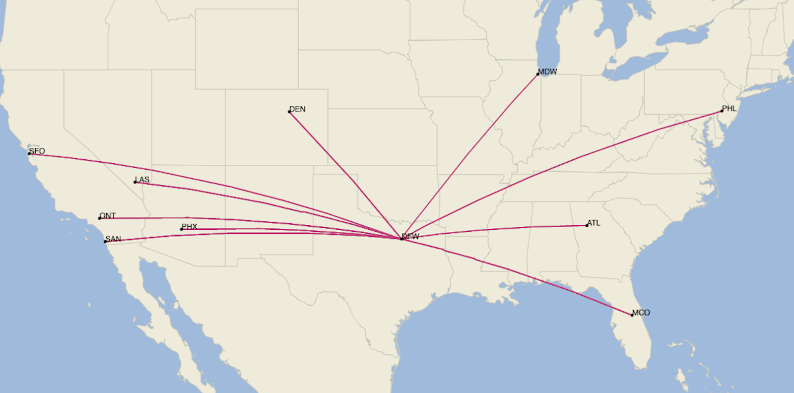 You are currently viewing Frontier to launch 8 new routes this summer, bolstering DFW presence